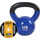 GoFit 20 LB Premium Kettle Bell w Introductory Training DVD