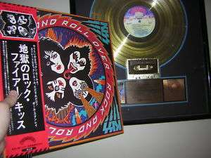 KISS LP JAPAN ROCK N ROLL OVER W/OBI 1976  