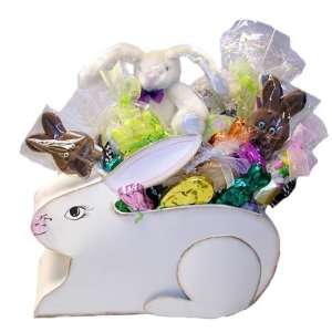 Gourmet Sugar Free Easter Bunny Planter Basket  Grocery 