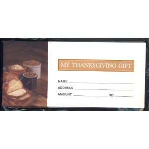  Thanksgiving Envelopes  My Thanksgiving Gift   *100 