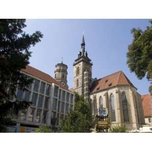  Stiftskirche Church, Stuttgart, Baden Wurttemberg, Germany 