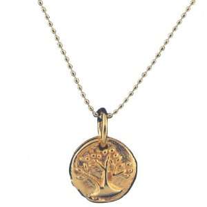  Golden Mini Bodhi Tree Necklace Jewelry
