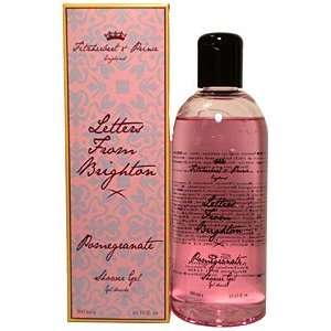 Fitzherbert & Prince Letters From Brighton Pomegranate Shower Gel From 