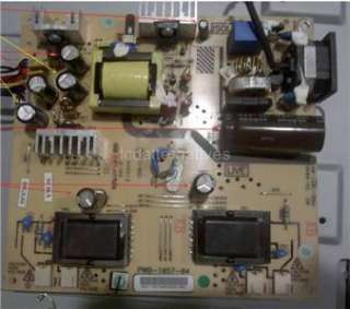 Repair Kit, Hewlett Packard HPw22, LCD Monitor , Capacitors Only, Not 