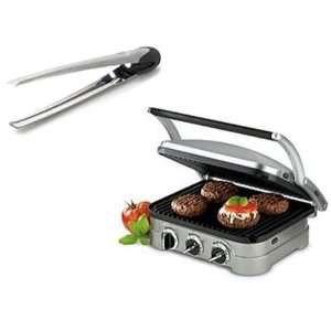 Griddler Stainless Steel 4 in 1 Grill/Griddle and Panini Press 
