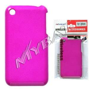  MyBat Solid Hot Pink Phone Back Protector for Apple iPhone 