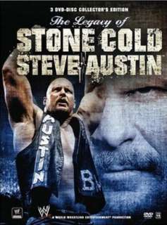 WWE**THE LEGACY OF STONE COLD STEVE AUSTIN**3 DVD SET  