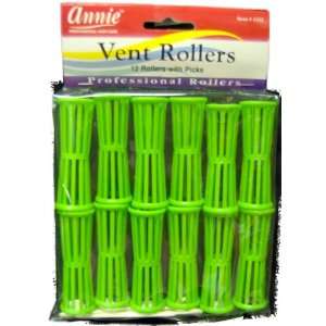  vent hair rollers 1  diameter 2 1/2  long 12 rollers 