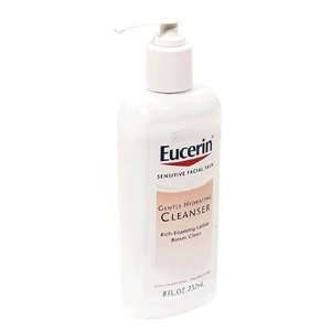  Eucerin Sensitive Facial Skin Gentle Hydrating Cleanser, 8 