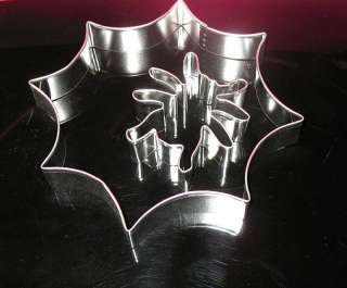 Halloween 2pc SPIDER and WEB Cookie Cutter Set  