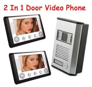 LCD SHARP CCD Camera Door Video Phone Home Intercom Two In One