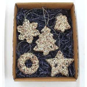  Assorted Christmas Ornament Bird Seed Gift Collection from 