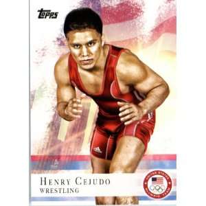  2012 Topps US Olympic Team #33 Henry Cejudo Wrestlng 