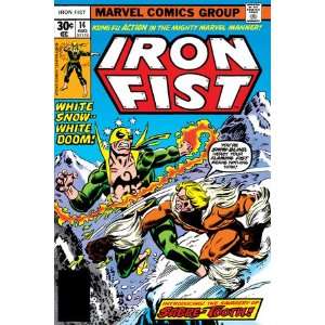  Iron Fist #14 Cover Iron Fist and Sabretooth by John 