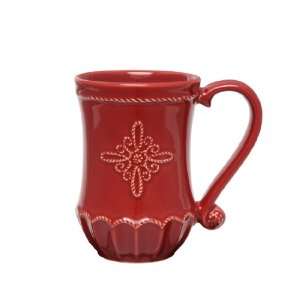  Juliska Ruby Mug 5H, 3.5W, 16 oz, Set of Four, $27 Each 