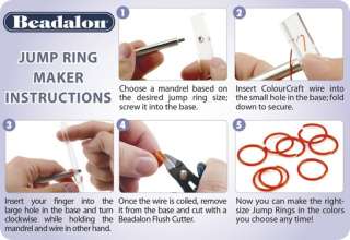 Beadalon Round Jump Ring Maker Size 4mm, 6mm, 7mm & 8mm  