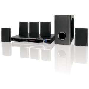    GPX HT219B 5.1 Channel DVD Home Theater System Electronics