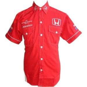  Honda F1 Racing Crew Shirt Red
