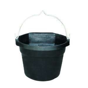   FB 80 R Rubber 3 Gallon Heated Flat Back Bucket, 80 Watt