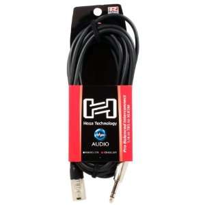   Hosa HSX 020 20 Foot Rean 1/4 TRS To XLR Male Speaker Cable