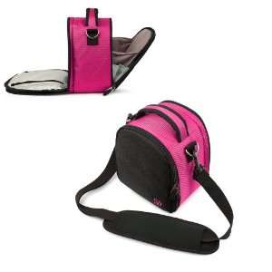 com Vangoddy designed Pink Small DSLR & SLR Camera Bag, Laurel Luxury 