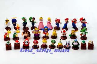 Furuta Wii Super Mario Bros vol.1 4 mixer figure 30pcs  