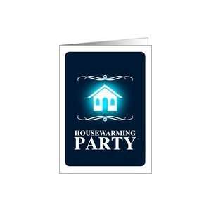  housewarming party invitation  mod house Card Health 