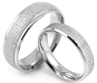   Steel Matching Ring Forever LOVE men womens couple ring  
