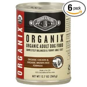 Organix Chicken Brown Rice Canine Formula, 12.7000 ounces (Pack of6 