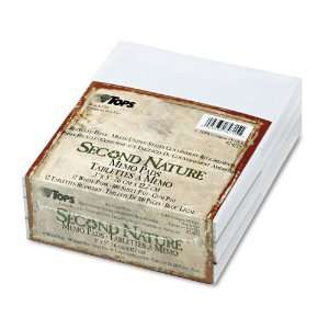    TOP74715   Second Nature Recycled 3x5 Scratch Pads