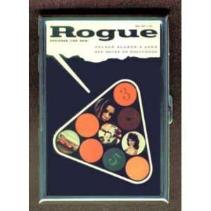  ROGUE BILLIARDS 1961 MENS MAG ID CIGARETTE CASE WALLET 