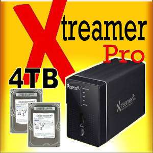 Xtreamer Pro Media Player & Streamer + WD 4TB HDD NEW  