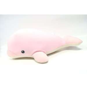   Snow Foam Micro Beads PINK BABY WHALE Cushion/ Pillow 