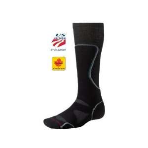  Smartwool PhD Ski Medium Socks   Mens Black / Gray 