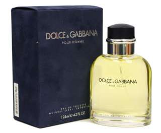 Dolce & Gabbana Pour Homme Men EDT SPRAY 4.2 oz ~ NIB  
