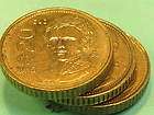 1985 20 Peso Guadalupe Victoria Brass Mexican (lot of 3 )