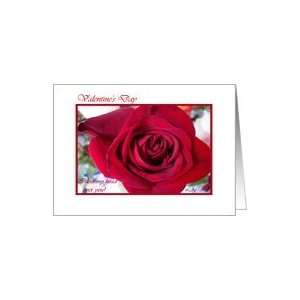  Sweetheart Valentines Red Rose Card Health & Personal 