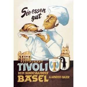  Restaurant Tivoli Basel   20x30 Gallery Wrapped Canvas 