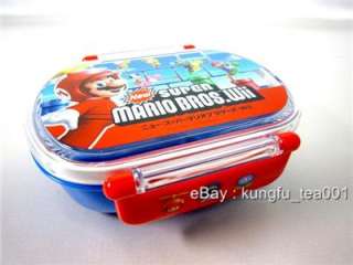 Super Mario Bros. Microwave Lunch Box Bento Food Container 360ml Made 