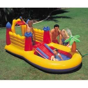  Kids Castle Inflatable Kiddie Pool Play Center Toys 