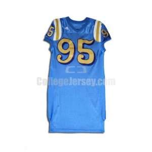  Blue No. 95 Game Used UCLA Adidas Football Jersey (SIZE 44 