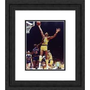  Framed Wilt Chamberlain Los Angeles Lakers Photograph 