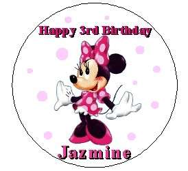 MINNIE MOUSE BIRTHDAY PARTY STICKER FAVORS FAST   