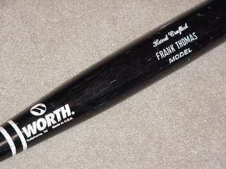 Frank Thomas Game Used Bat Chicago White Sox Blue Jays  