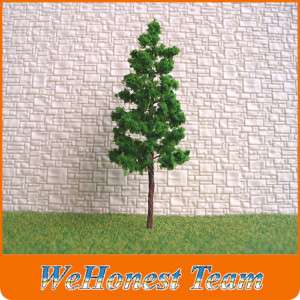 100 pcs Green Model Trees #G8030 for HO N scale layout  