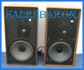   Vintage Braun LV 1020 LV1020 Powered Speaker System Speakers Monitors