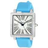 Bombshell BS1052TU Lauren Trendy Turquoise Silicone Strap Crystal Case 