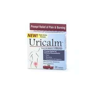  URICALM URINARY PAIN RELIEF TABLETS #24 