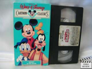 Disney Cartoon Classics* Vol 11 Mickey & The Gang *VHS 012257766035 