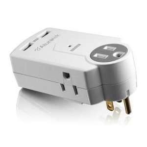  Aluratek Mini Surge Dual USB Charging Station. MINI POWER 